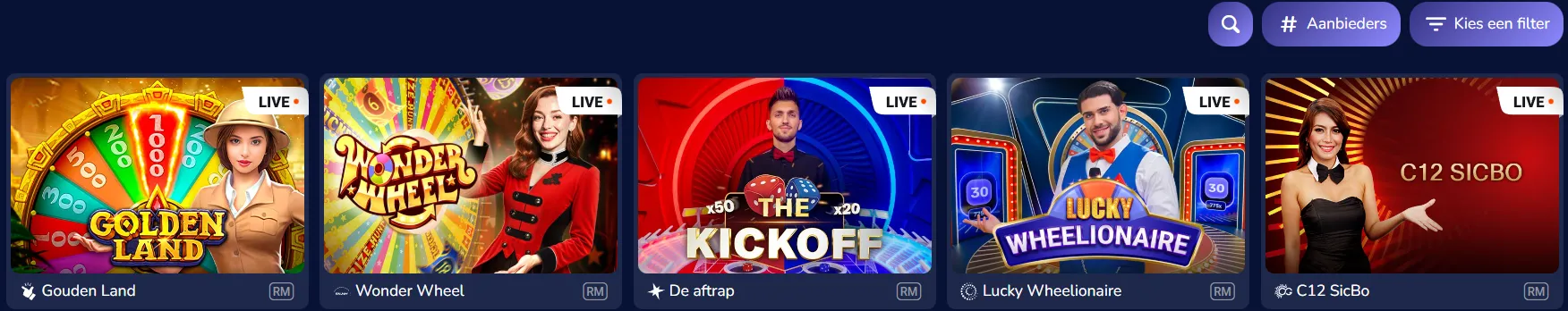 Live casino Slotseater – speel live roulette, blackjack en game shows