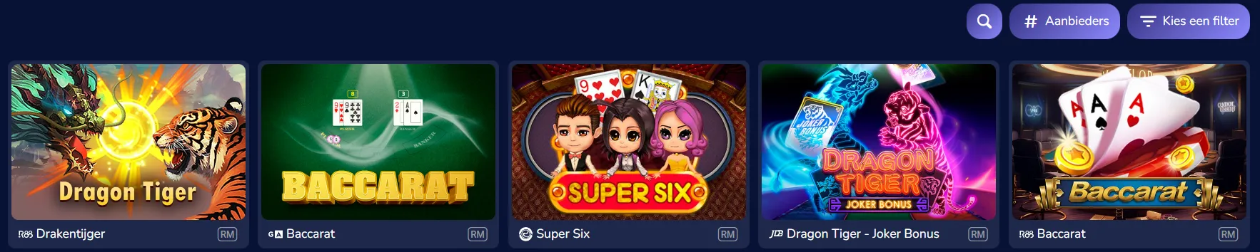 Tafelspellen Slotseater – blackjack, roulette en baccarat online spelen